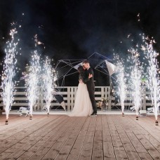 Холодные фонтаны на свадьбу в Барнауле