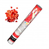 Пневмохлопушка 30 см, сердечки - Купить конфетти в Барнауле | серпантин - хлопушки