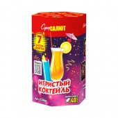 Супер салют Игристый коктейль 7 х 0,8" Фонтан + салют - Наземный фейерверк в Барнауле